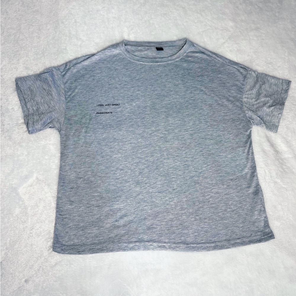 SHEIN Small Gray T-Shirt